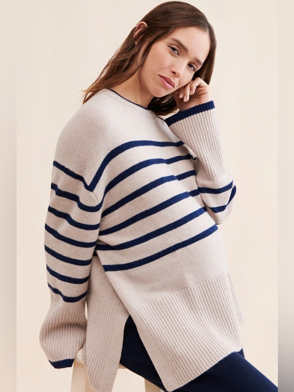 HATCH Maternity Carly Wool Pullover